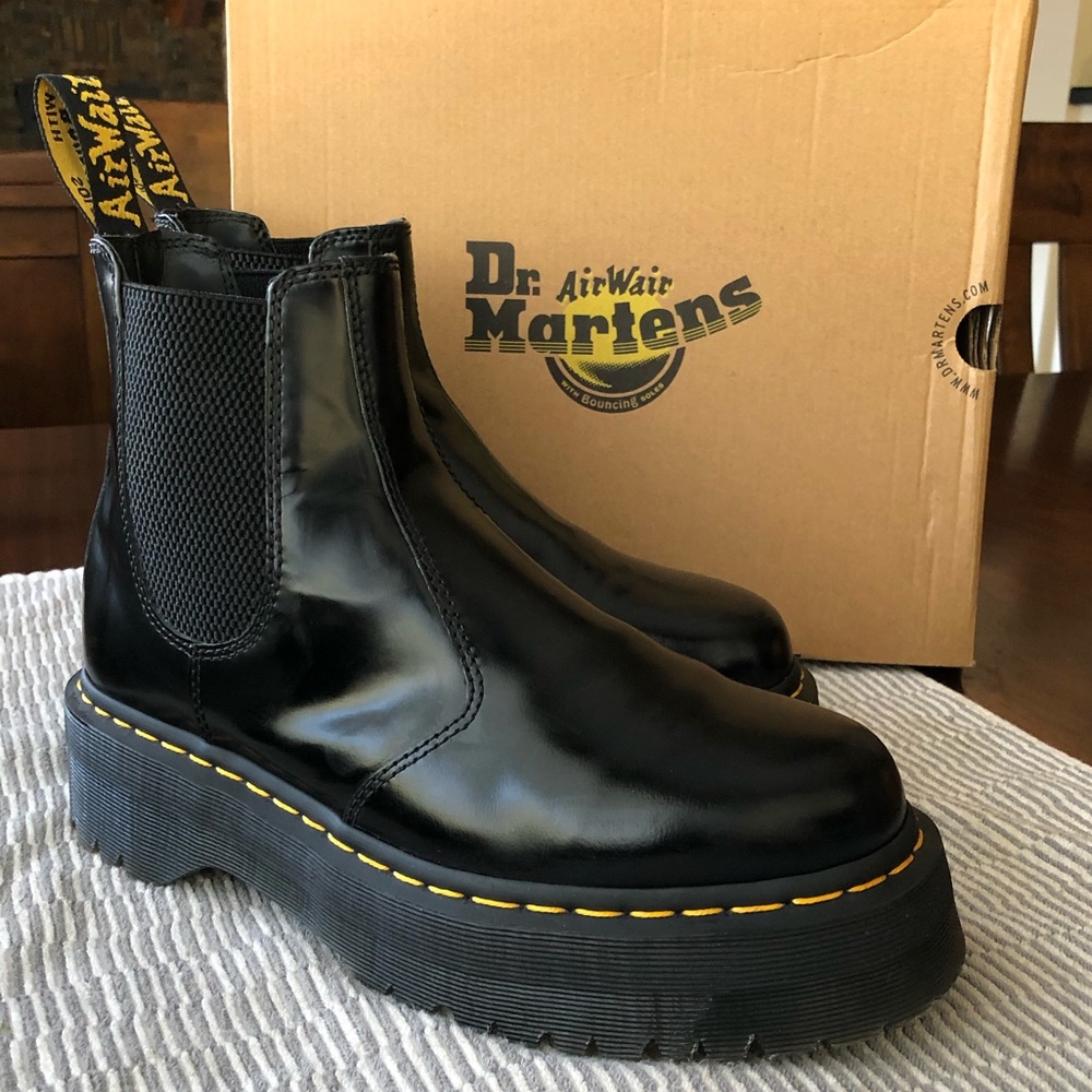 Dr. Marten Platform Chelsea Boots